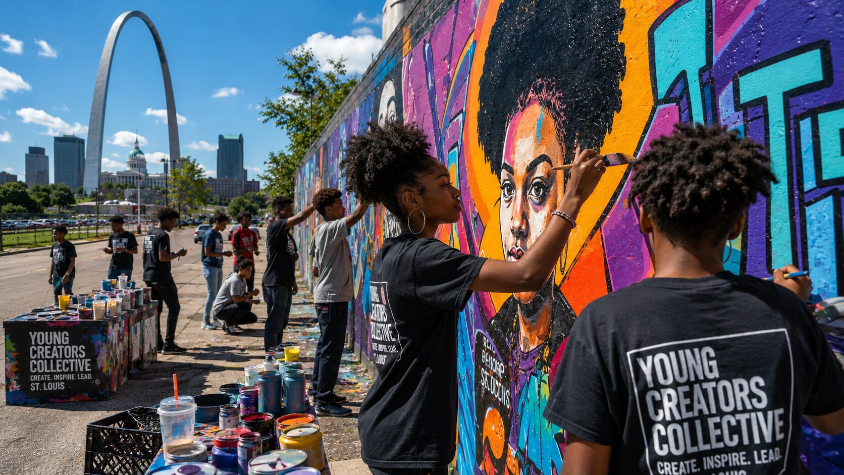 Arts education program transforming youth in St Louis through creativity